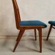 Paire de chaises scandinaves vintage années 50