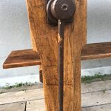 Etabli de menuisier chêne 250cm, début XX