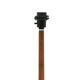 Scandinavian teak floor lamp, Sweden, 1950s
