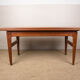 Danish teak table model "elevator" adjustable high and low, Kai Kristiansen, V.M.Mobler 1960