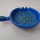 Vintage Italian 9814/13 Ceramic Ashtray by Aldo Londi for Bitossi, 1960s