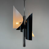 Beatiful vintage asymetrical chandelier Italy, 1970