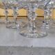 9 crystal champagne coupes