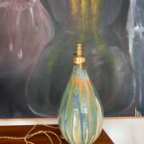 Vintage signed ceramic lamp