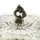 Boîte à thé, rococo, verre pressé, étain, France, début du XXe siècle