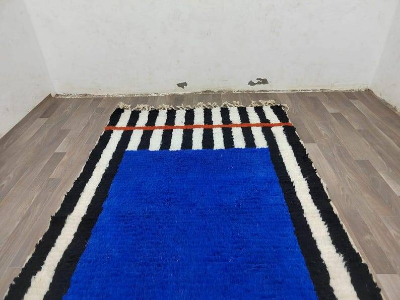 Azilal rug woven in wool 250cmx150cm