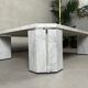 Table basse vintage – marbre de Carrare