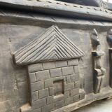 Old Berber wooden chest