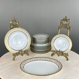 25 Piece Limoges Porcelain Service, 20th Century