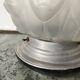 Art Deco frosted glass ball ceiling light