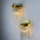 Pair of Gaetano Sciolari wall lights for Lightolier, Italy, circa 1970