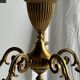 Classic 5-light gold chandelier