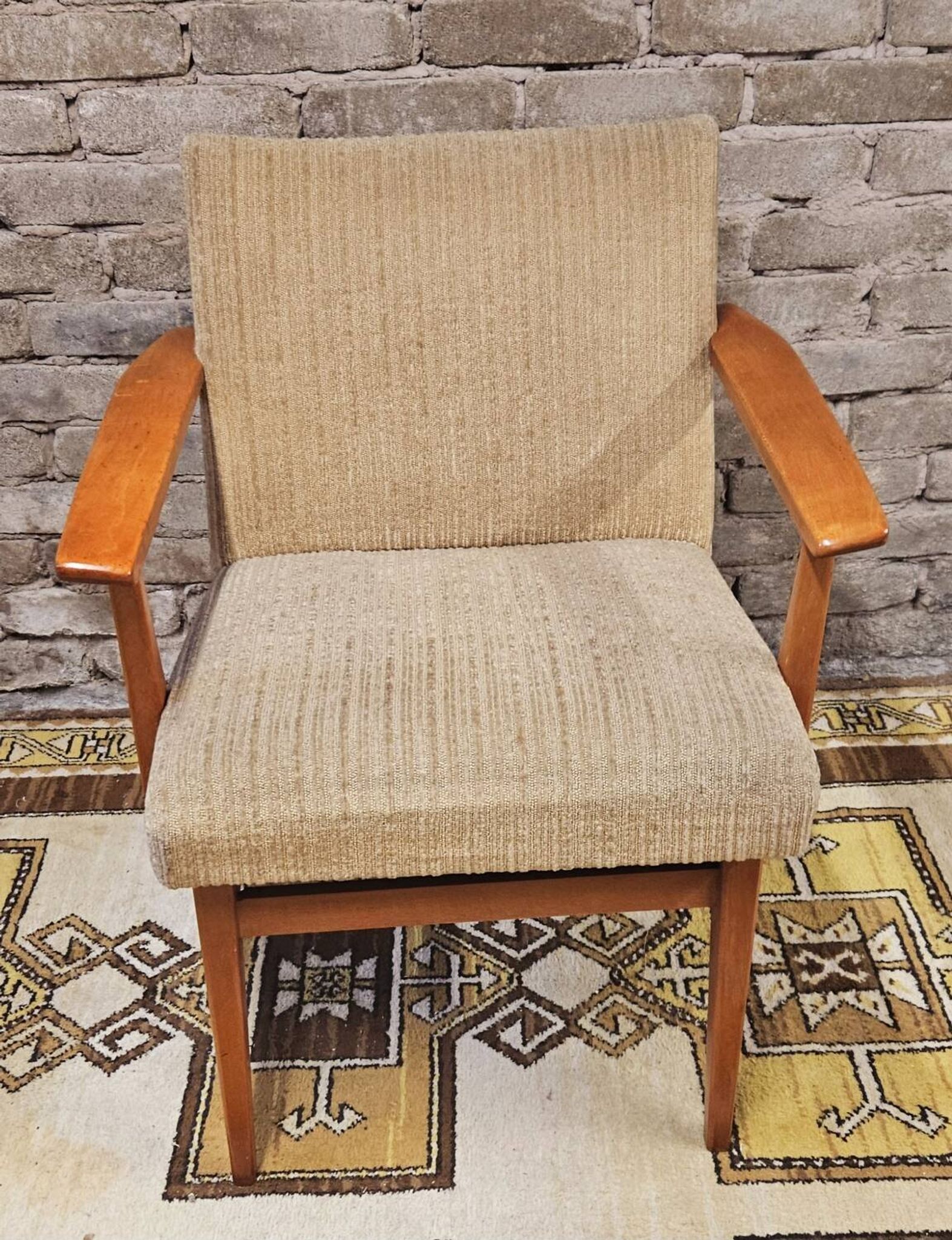 Fauteuil scandinave 1960 vintage