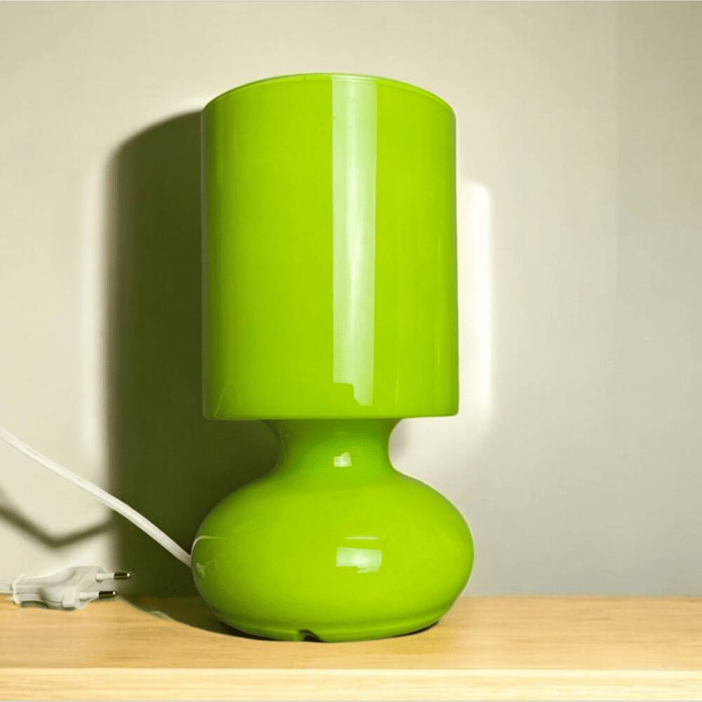 Lot of 4 assorted colors Scandinavian table lamps