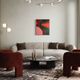Abstract painting no. 4 on stretched canvas