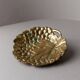 Vintage brass ashtray - cluster structure - Italy 1960s - metal art, timeless design - elegant table decoration, perfect gift idea