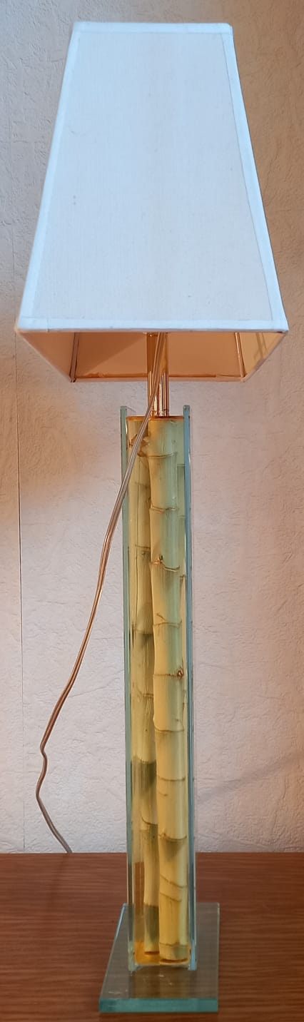 Bamboo lamp/design 20th century