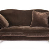 Chocolate sofa