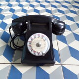 Vintage phone with Bakelite dial
