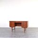 Mid-Century Modern Danish Teak Executive Desk, 1960s