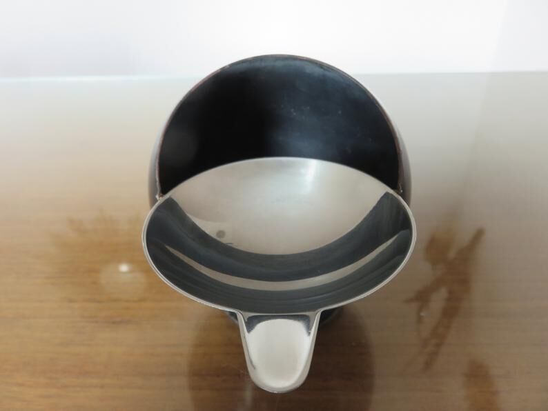 70s metal "ball" ashtray