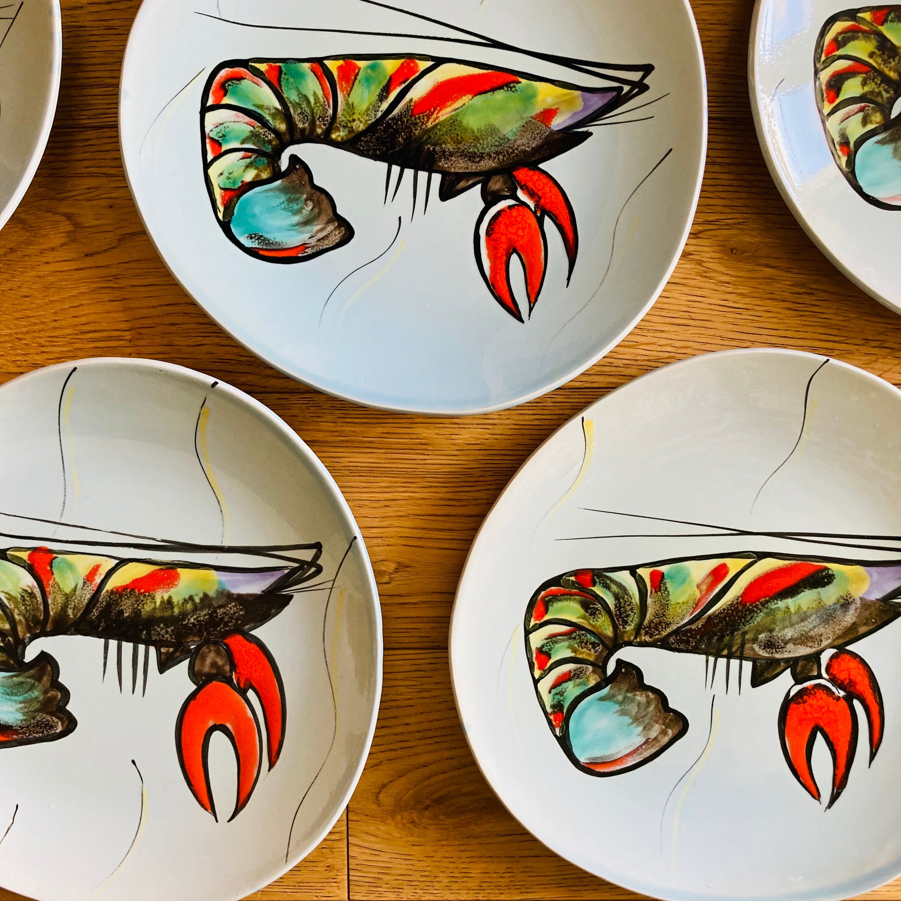 5 plates lobster mbfa pornic