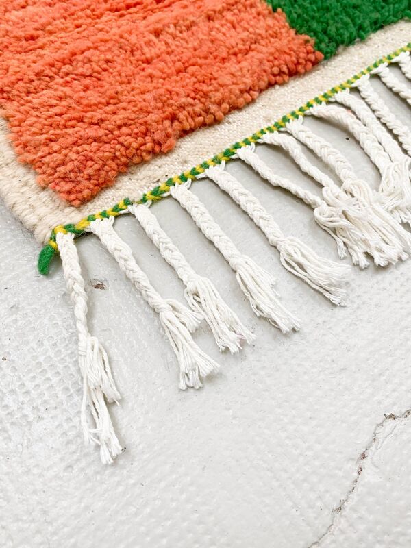 Tapis berbère marocain Boujaad coloré 1,48x1,04m
