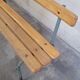 Banc d'école maternelle enfant fabrication 1950