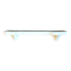 Tablette murale en faïence blanche n°4
