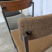 Set of 4 - Mix & Match Vintage Industrial Dining Chairs - 1970s Stol Kamnik