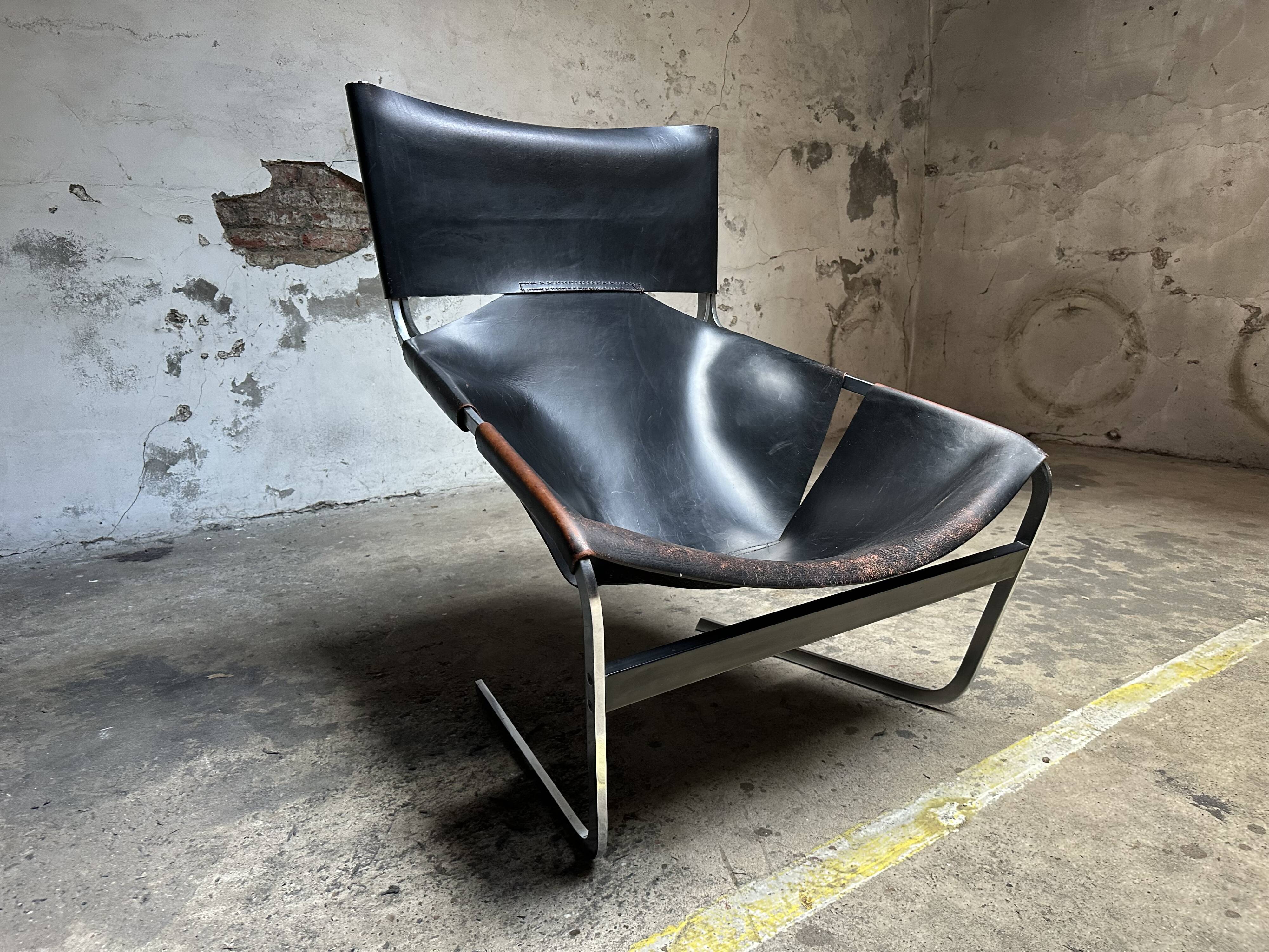 Fauteuil vintage Artifort modèle F444 Pierre Paulin