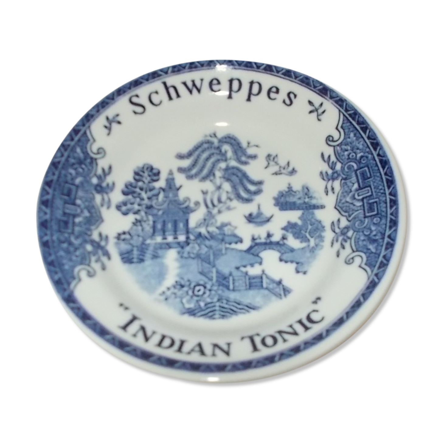 Schweppes advertising ashtray