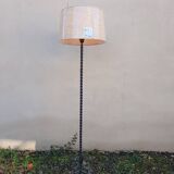 Floor lamp wrought iron ironwork art 60s