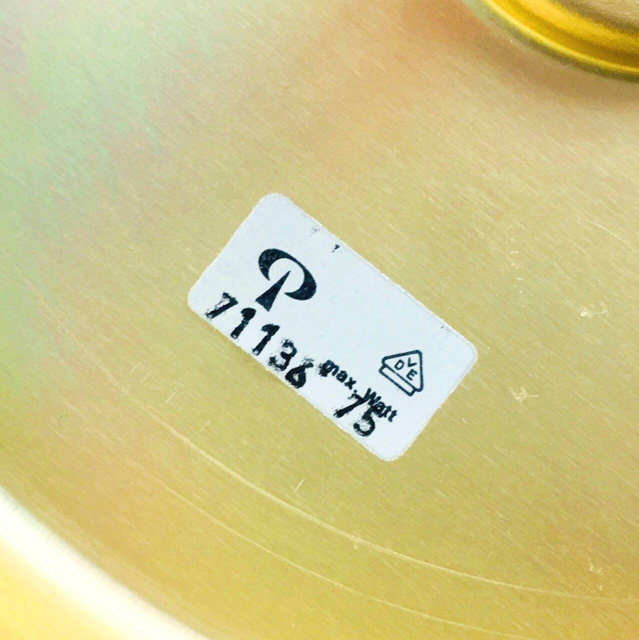 Dome Shaped Ceiling Light from Peill & Putzler, Germany, 1970s