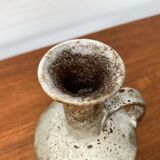 Brutalist Fat Lava Vase in Ceramic by Ruscha, West Germany, 1960s