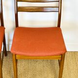 4 Scandinavian chairs 1960