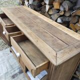 Large solid wood buffet