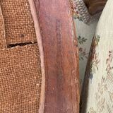 Set of four chairs stamped louis XVI period