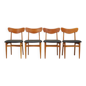 4 chaises danoises, années