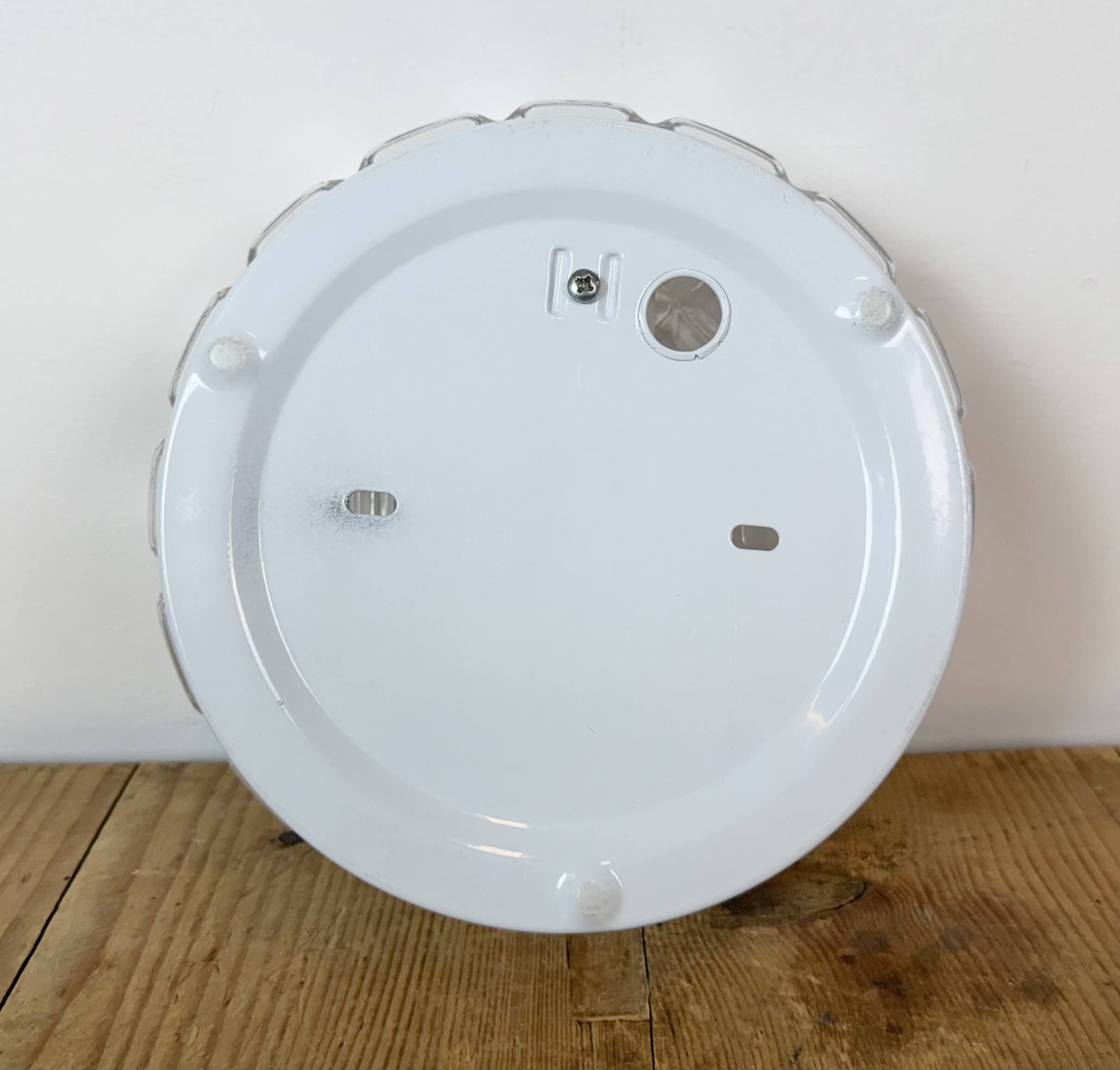 Vintage Glass Wall or Ceiling Light, 1970s