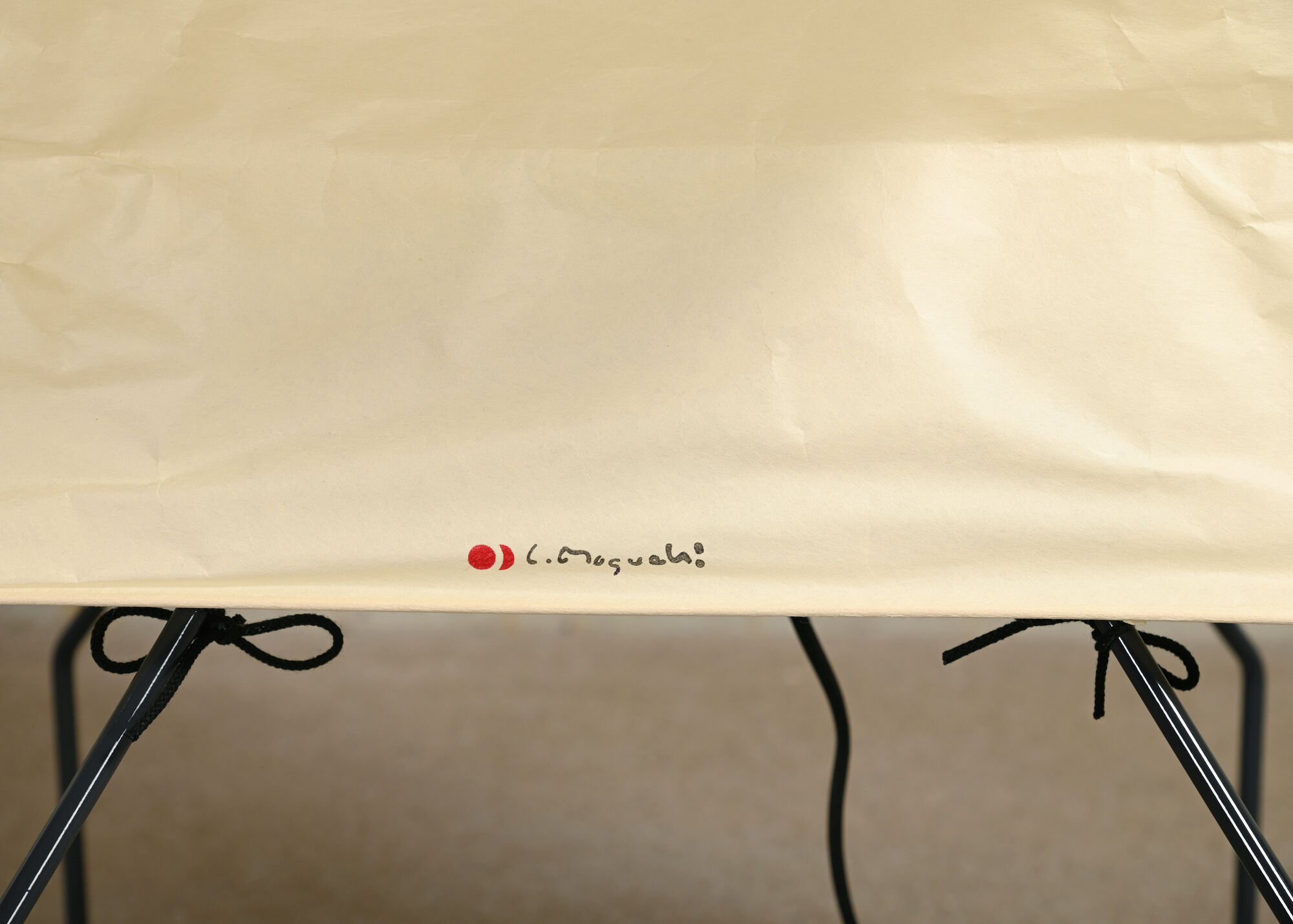 Isamu Noguchi Akari Light Sculpture Model UF4-L10 Handcrafted by Ozeki, Japan