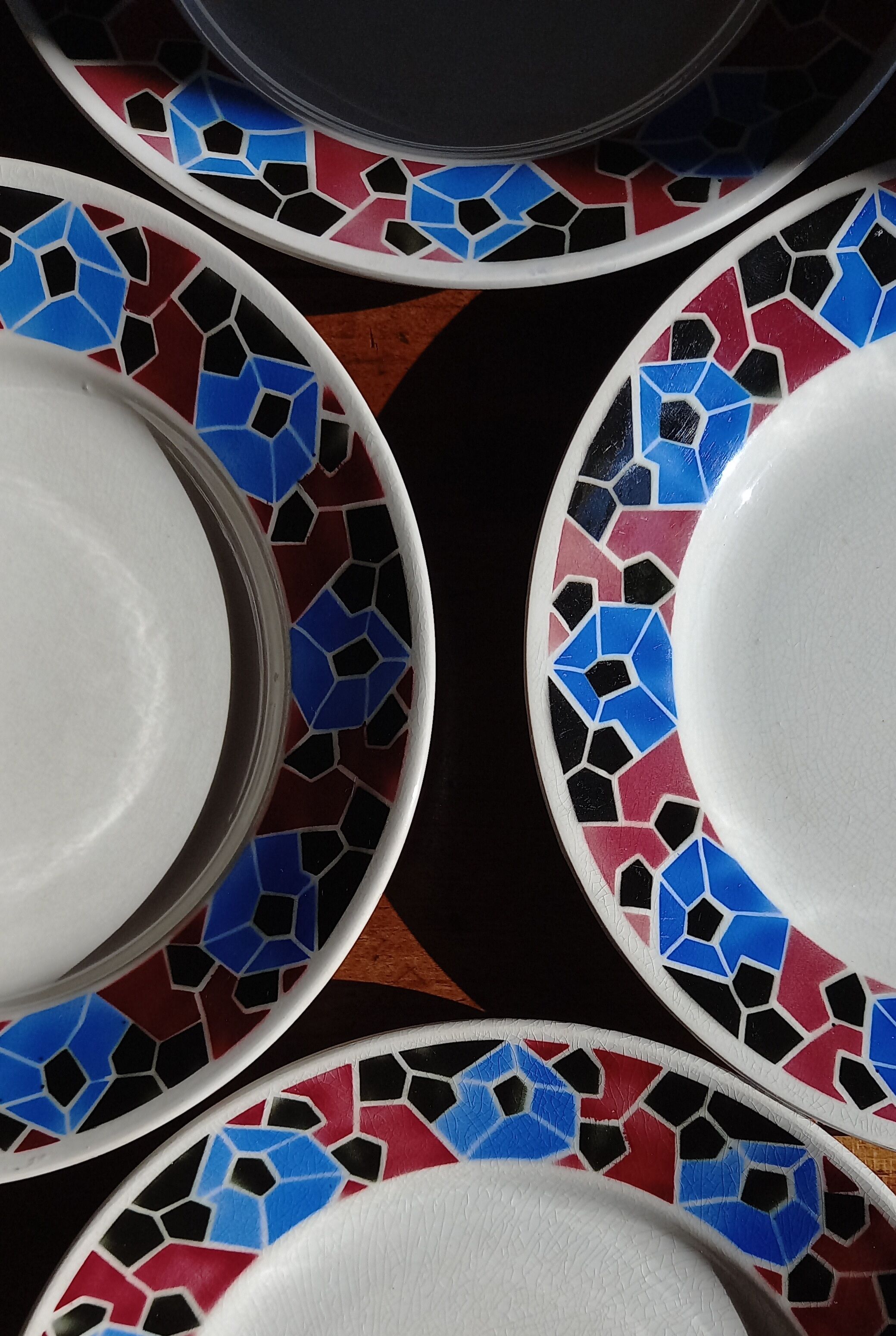 4 flat plates K.G Luneville model "Hohneck"