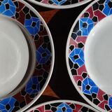 4 flat plates K.G Luneville model "Hohneck"