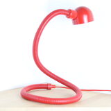 Lamp red 112cm snake articulated flexible reading