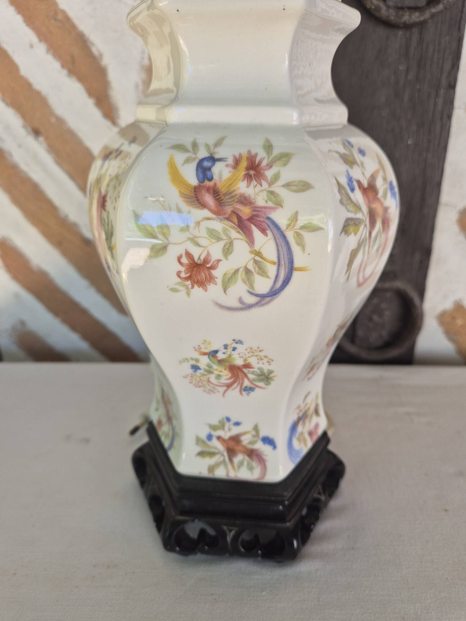 Asian lamp base 1980