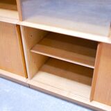 Showcase bookcase by Didier Rozaffy for Meubles Oscar editions