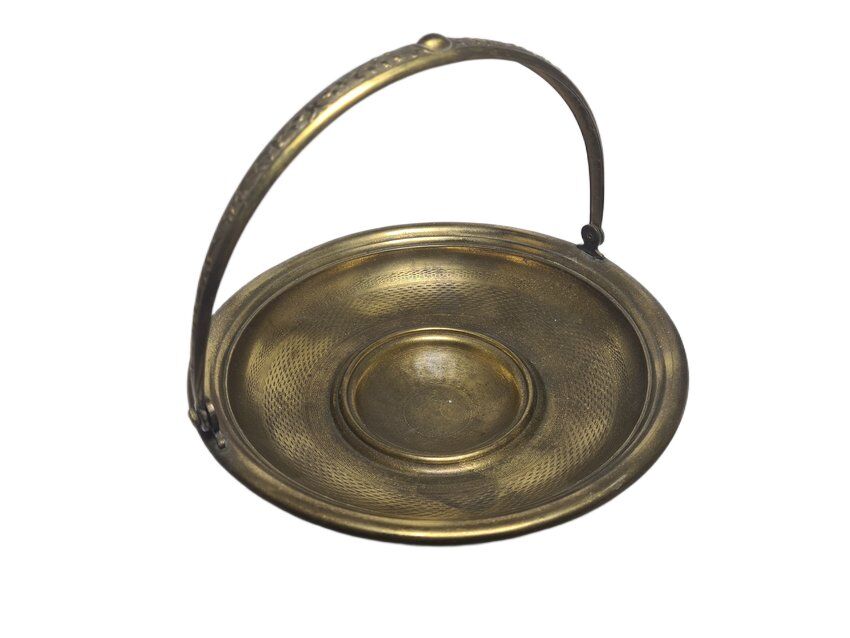 Art Nouveau fruit basket from Bracia Buch, 1890s