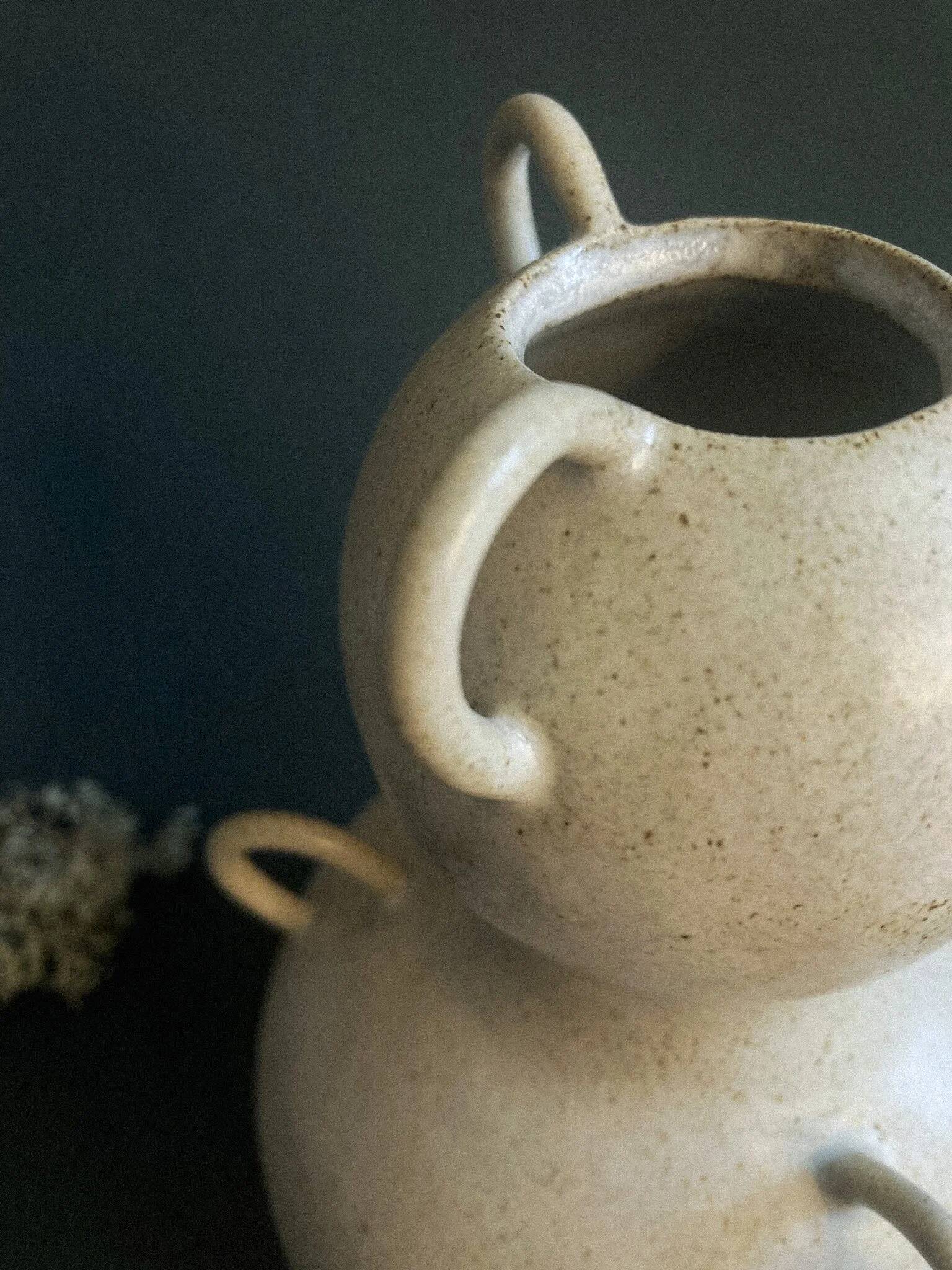 Stone calabash, vase