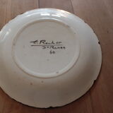 Emile Rocher Saint Ronan earthenware plate