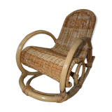 Rocking chair rattan